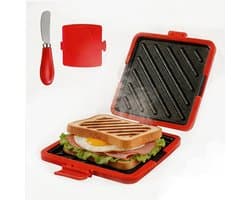 SolidKeus - Magnetron Sandwichmaker met Boterhammes