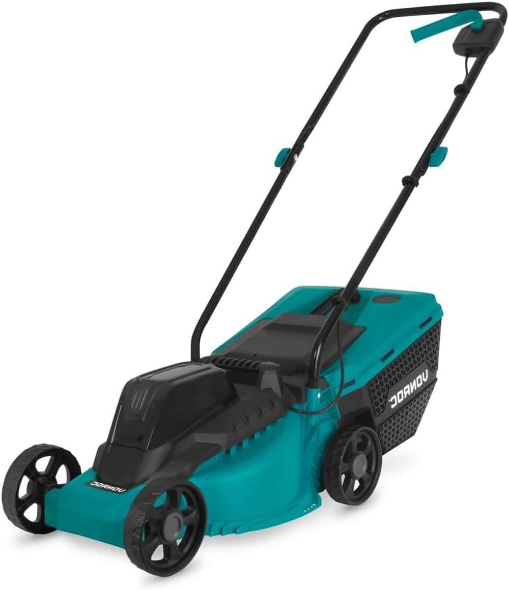 Accu Grasmaaier - Draadloze Maaier - Gazon Onderhoud - Borstelloze Motor - 32 cm Maaibreedte - Zwart — afbeelding 1