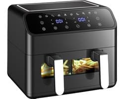 ApexArte® Heteluchtoven - Oven - Airfryer Oven - Zwart