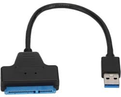 USB naar SATA Adapterkabel - Externe Harde Schijf Kabel - Gegevens Overzetten - UASP Ondersteuning - 2.5 en 3.5 Inch