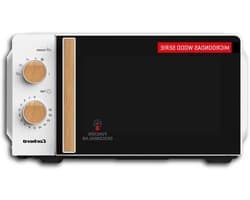 Magnetron Oven - Keukenapparaat - Snel Opwarmen - Mechanische Bediening - 20 Liter - Wit