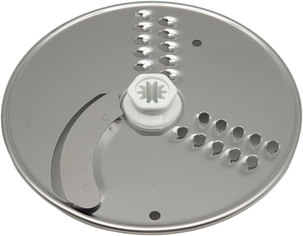 Inner disc grating disc 4mm stainless steel KW714292 compatible with Kenwood Food Processor food processor white - ShopVlot — afbeelding 1