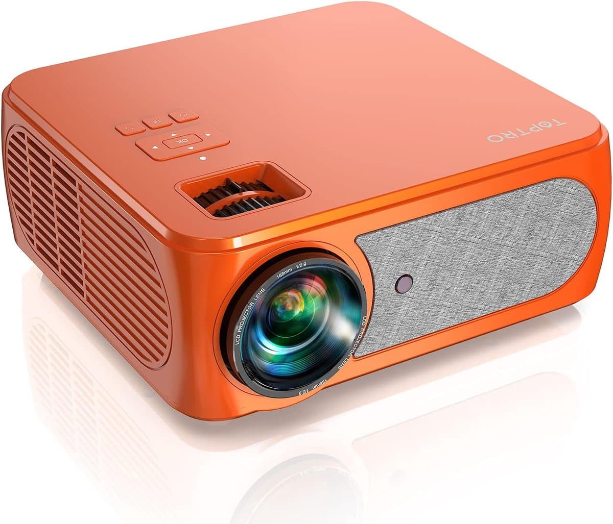 SnelShoppen - Mini Projector 6000 Lumens, Draadloze WiFi Beamer, Bluetooth, Full HD 1080P, Portable Home Cinema, Zoom X/Y, Contrast 9000:1, 60.000 Uur — afbeelding 1