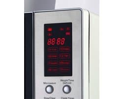 Magnetron – Microgolfoven – Kleine Oven – Keukenoven – Digitale Magnetron – 23 Liter Inhoud – 800 Watt Vermogen – Roestvrij Stalen Behuizing