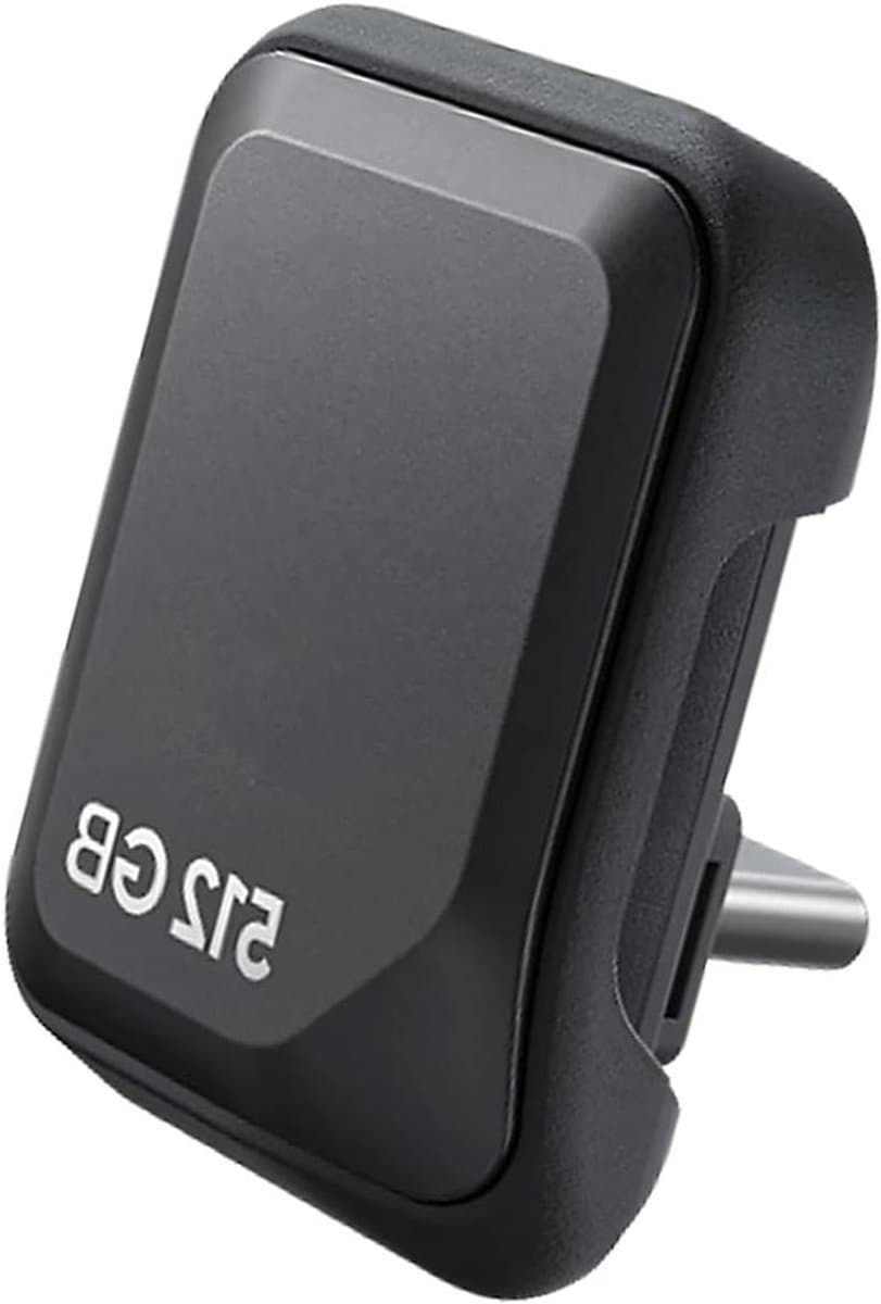 USB C Externe Drive - Memory Stick Flash Drive - Reisfotografie Opslag - Extreem Compact Ontwerp - 512 GB - Zilver — afbeelding 1
