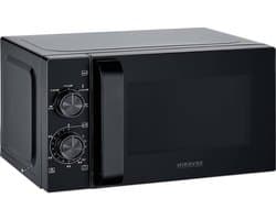 Magnetron - Keukenapparaat - Snel opwarmen - Ontdooiprogramma - 20L inhoud - Zwart