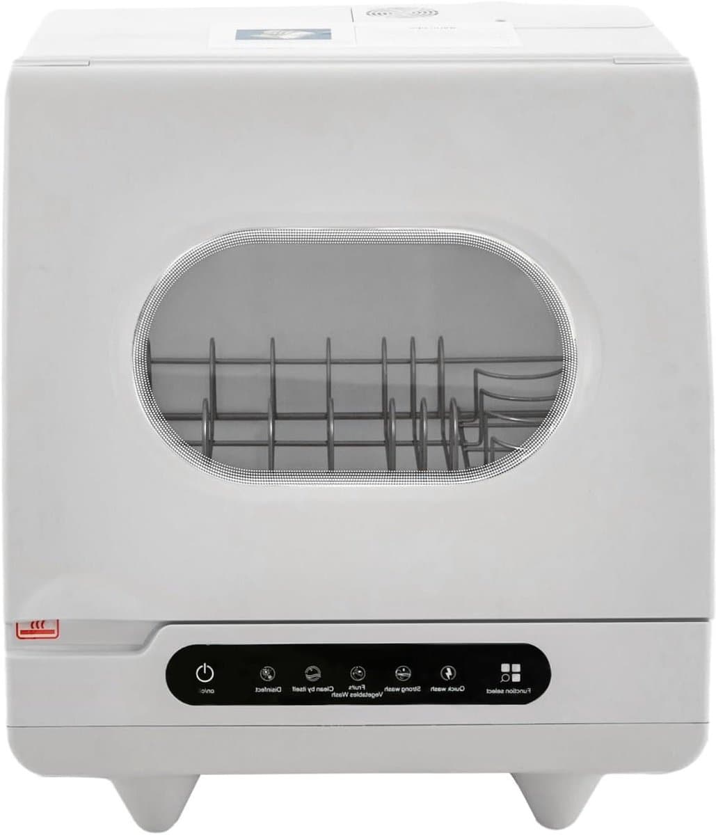 Mini vaatwasser - Compacte afwasser - Snel servies reinigen - Desinfectie functie - 45 cm breed - Wit — afbeelding 1