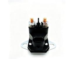 Starter Solenoïde - Startschakelaar Magneetventiel - Maaiers Starten - Directe Vervanging - 10 x 10 x 3 cm - Zwart