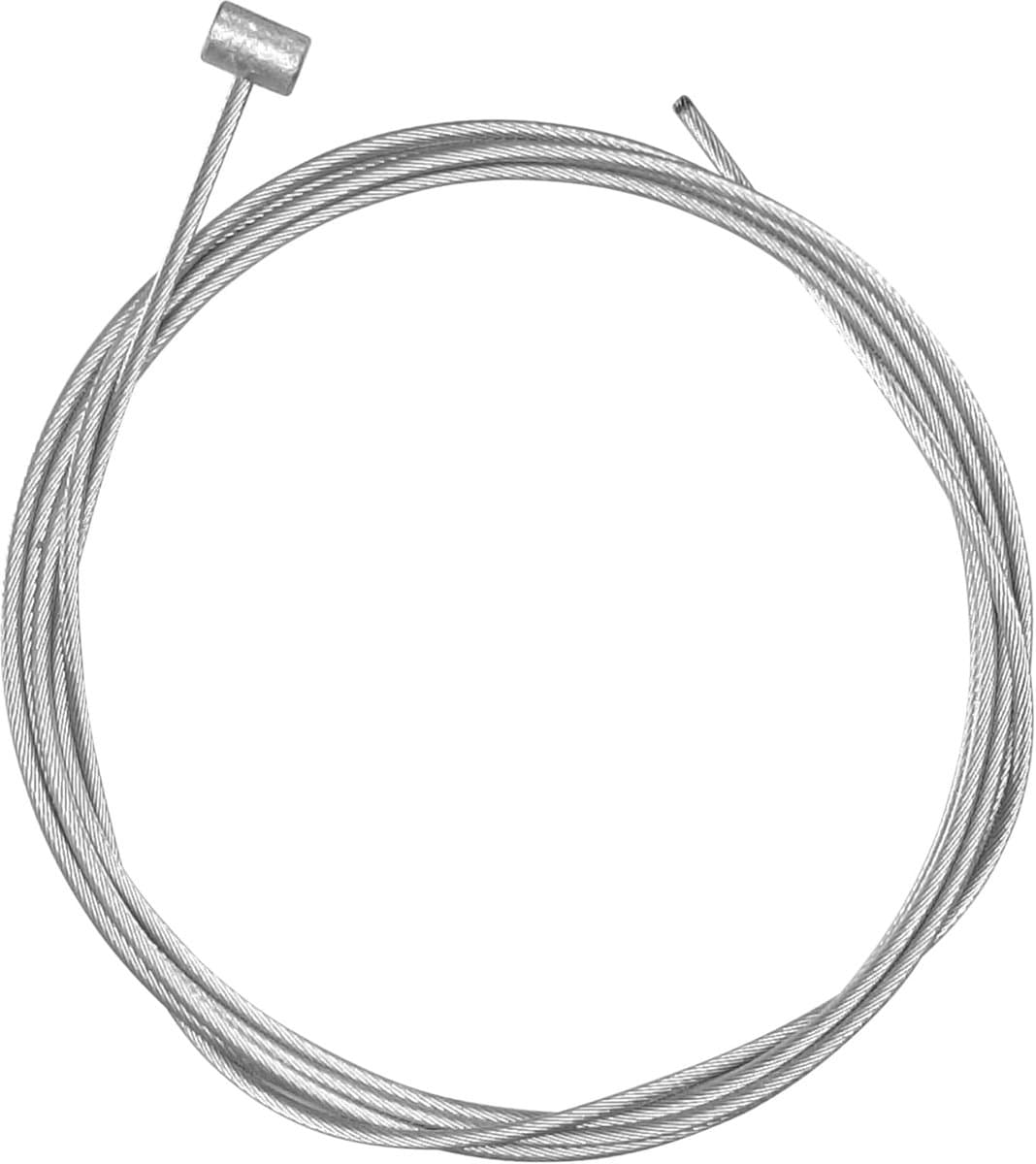 SnelShoppen - Stalen kabel 2m x 2.5mm voor motorapparatuur, 8x12mm peervormige kop - Geschikt voor grasmaaier, tractor, tuin en meer — afbeelding 1
