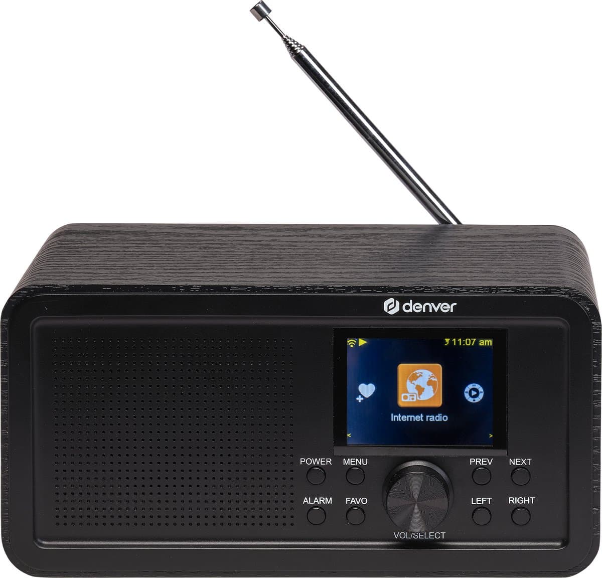 Denver DAB Internetradio - DAB - FM - Internetradio - Noodradio - Bluetooth - Alarmfunctie - DIR200 — afbeelding 1