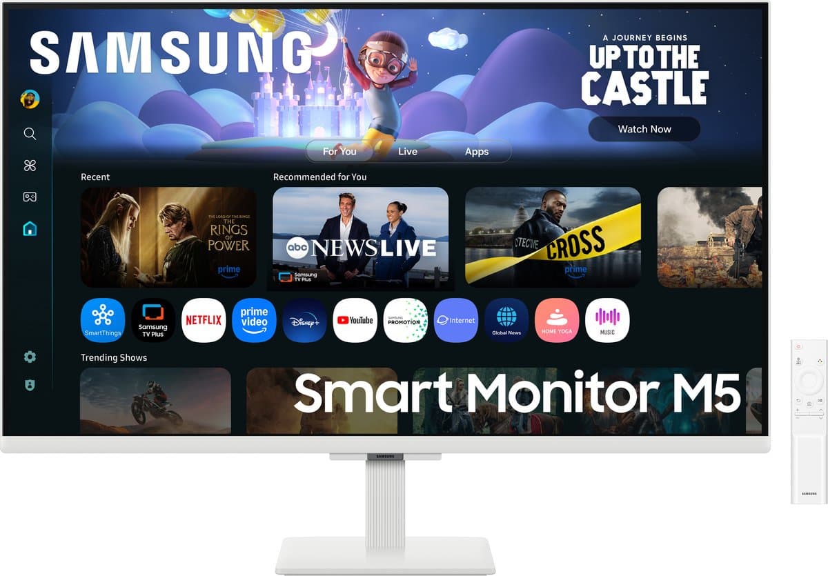 Samsung Smart Monitor M5 LS27FM501EUXEN - Full HD Smart Monitor - 27 Inch — afbeelding 1