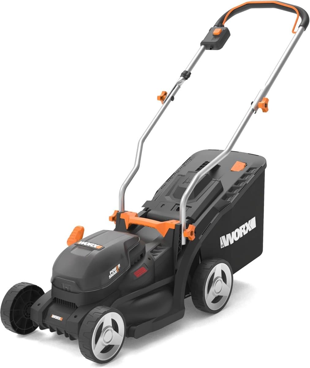 Accugrasmaaier 20V met 33 cm maaibreedte en 35L grasopvangbak - Krachtige borstelloze motor en 6 maaihoogte-instellingen — afbeelding 1