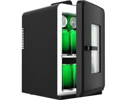 CRLYN® Minibar - Mini Koelkast - Skincare Fridge - Zwart