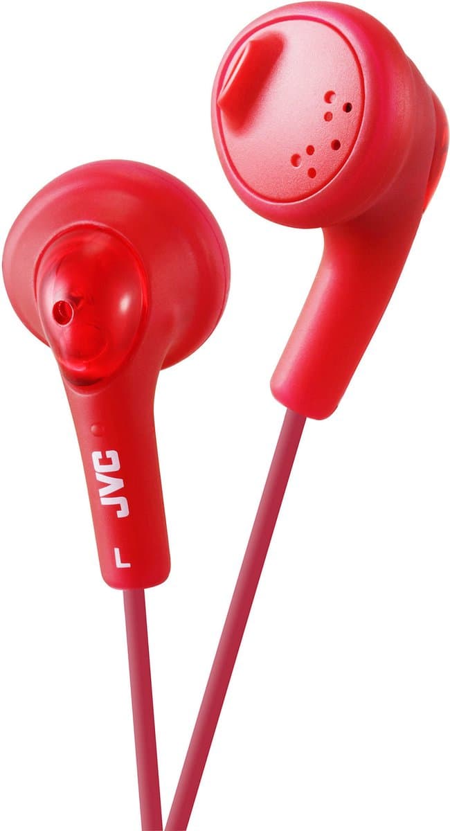 JVC HA-F160-R-EP - In Ear hoofdtelefoon - Rood — afbeelding 1