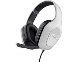 Trust GXT 415W Zirox - Gaming Headset - Bedraad - 50mm Drivers - Over-ear - Wit