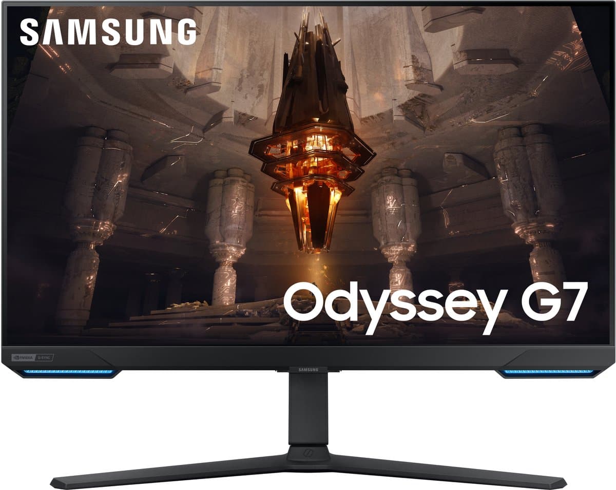 Samsung Odyssey G7 LS32BG700EUXEN - 4K IPS Gaming Monitor - 144hz - 32 inch — afbeelding 1