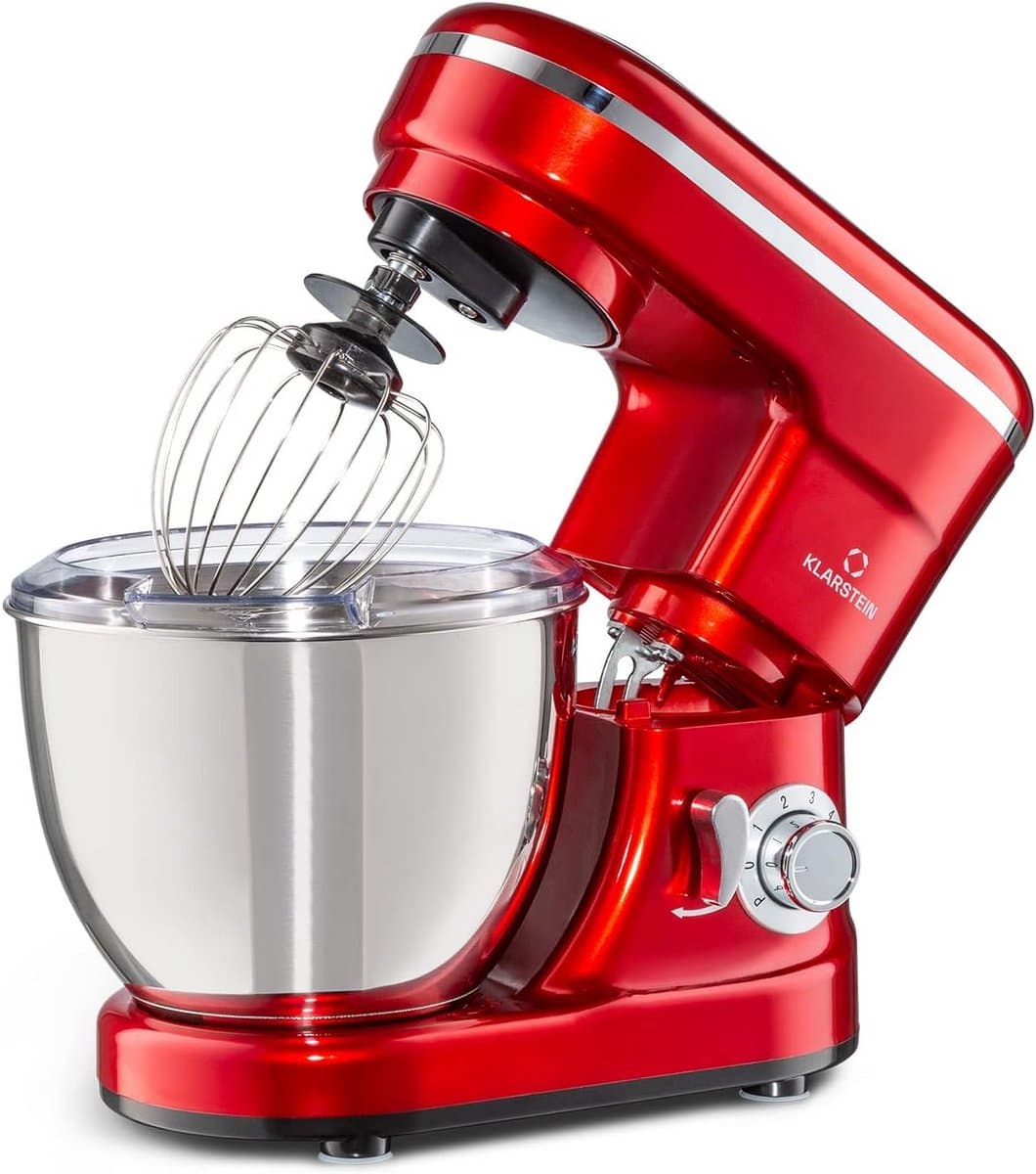 Krachtige Keukenmachine 4 Liter 1200W Planetaire Mixer met 3 Opzetstukken — afbeelding 1