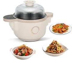 Slimme Kookmachine - Automatische Keukenmachine - Snel Maaltijden Bereiden - Touchscreen Bediening - 3.5L Pot Volume