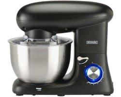 Foodprocessor 5.5 Liter Zwart met 8 Snelheden en Pulsefunctie