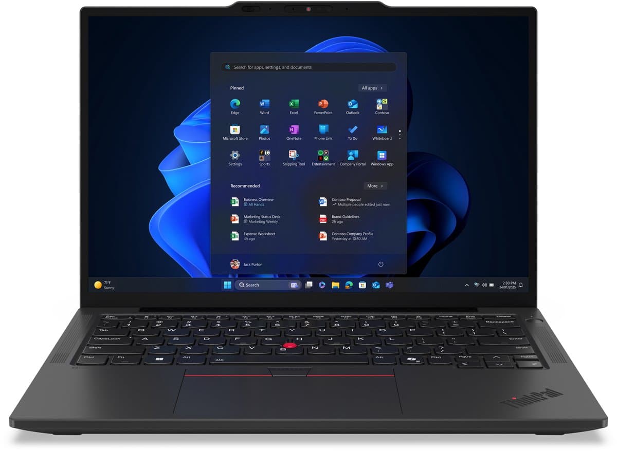 Lenovo ThinkPad X13 Gen 6 (Intel) - Zakelijke Laptop - 13.3 inch - Core Ultra 7 - 32GB/512GB — afbeelding 1
