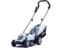 Elektrische grasmaaier - Grasmaaier 33cm - Gazon onderhoud - 5-voudige hoogte-instelling - 1300W vermogen - Zwart