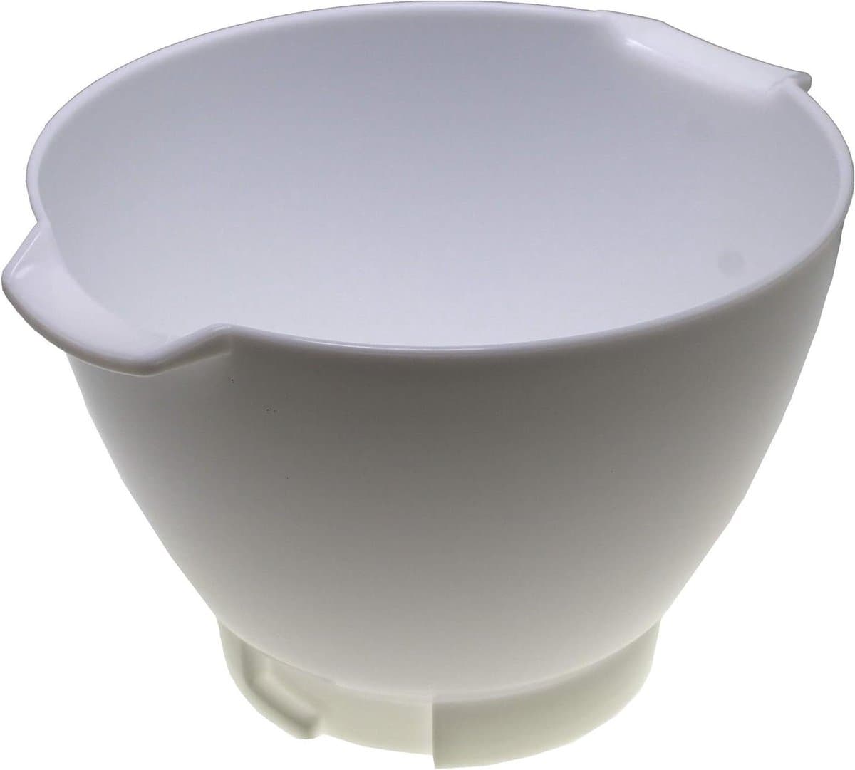 Mengkom Keukenmachine - Reservekom Plastic - Bakken en Mixen - Perfecte Pasvorm - Rond - Wit — afbeelding 1