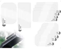 Set van 8 Stickers voor Dashcam, Transparante Plakpads voor Voorruiten, Antistatische Folies en Verbeterde Bevestiging