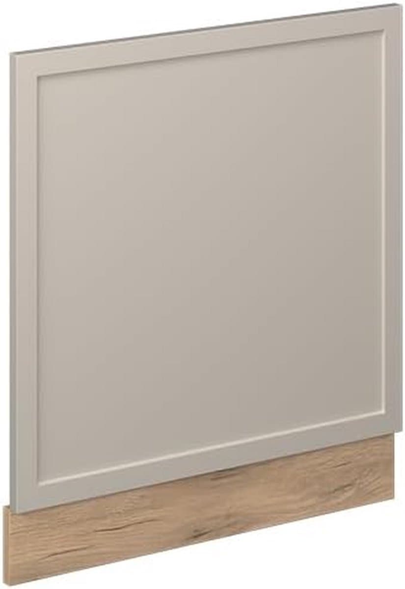 Vaatwasser Paneel voor Inbouw, GrijsBeige, 60 cm Zonder Werkblad — afbeelding 1