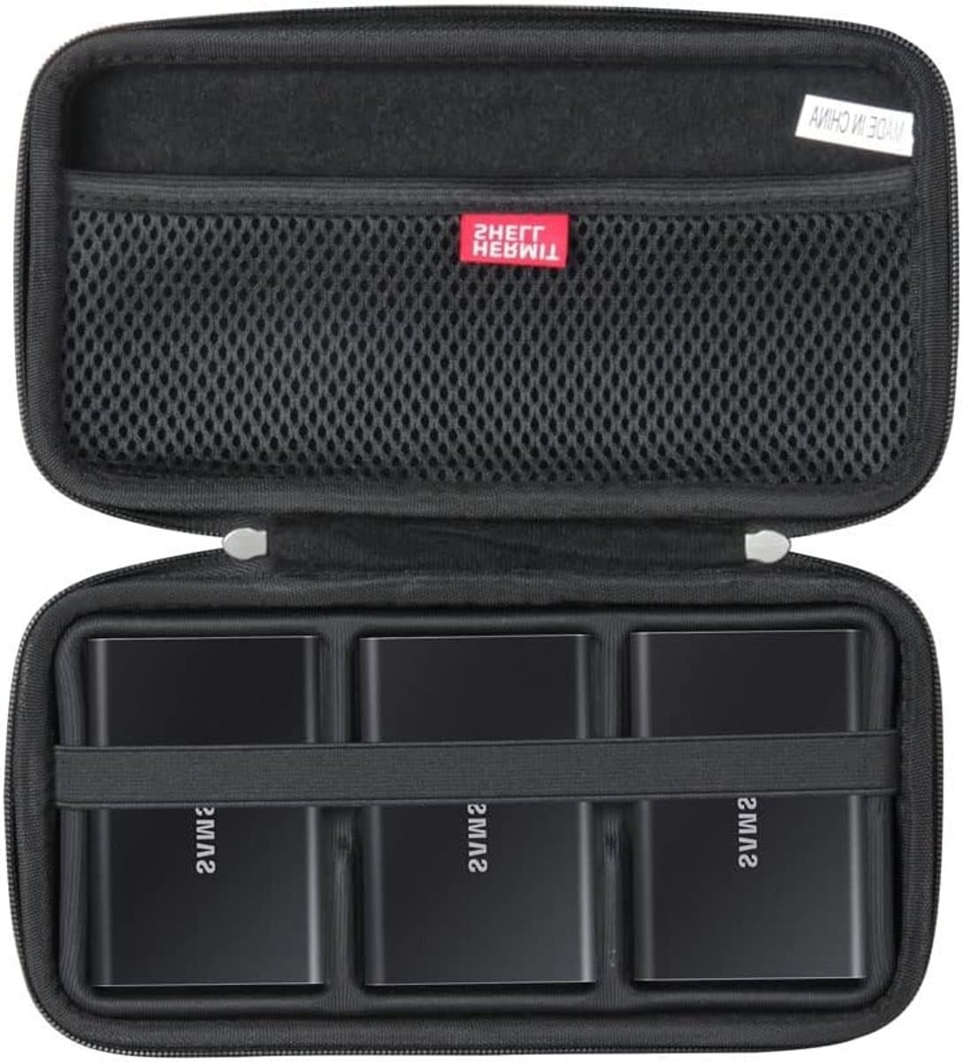 Harde Reiskoffer voor Portable SSD's - Geschikt voor Samsung T7 / T7 Touch, USB 3.2, Bescherming en Draagbaarheid voor 1TB, 2TB en 500GB Modellen — afbeelding 1