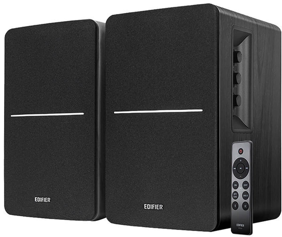 Edifier R1280DBs - Actieve boekenplank speakers - Bluetooth - Subwooferuitgang - Afstandsbediening — afbeelding 1