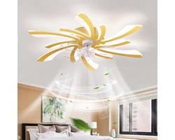 Moderne Plafondventilator met Verlichting en Afstandsbediening