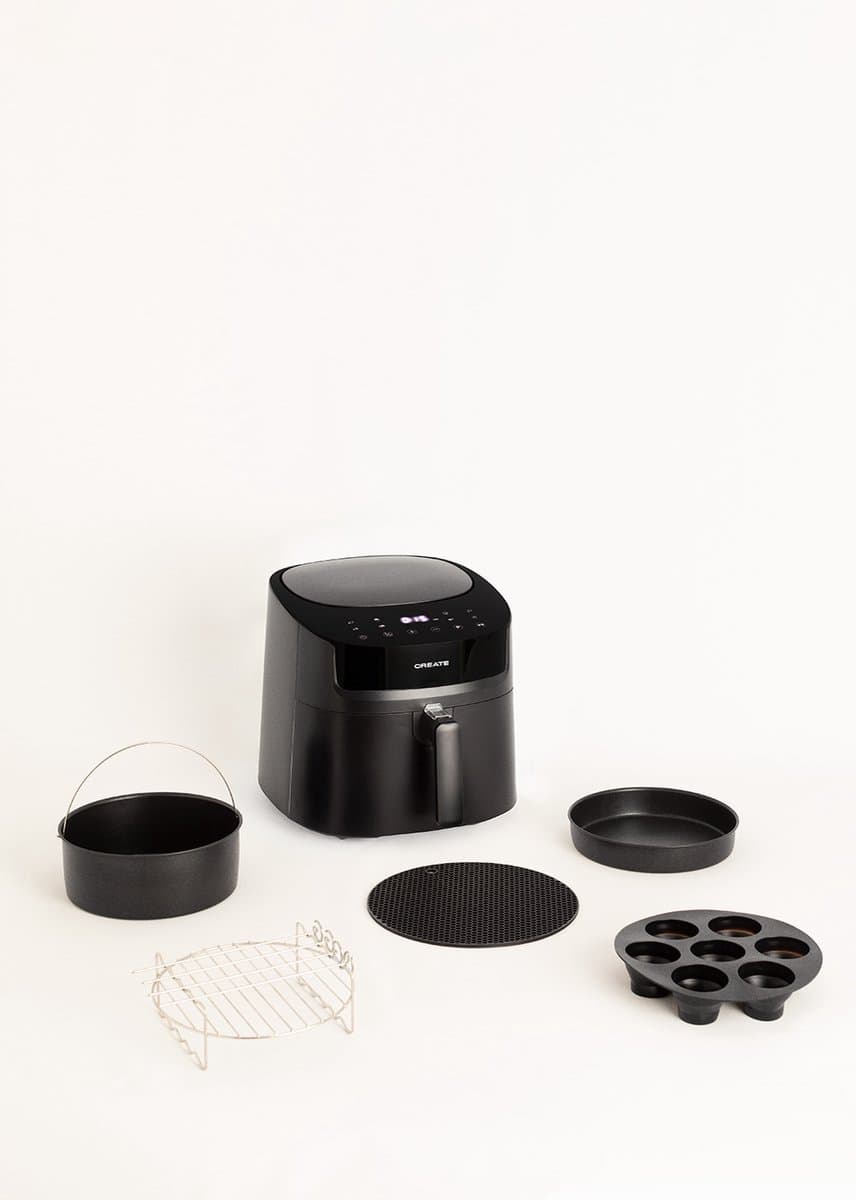 CREATE - Set AIR FRYER PRO LARGE 6.2 L + accessoires — afbeelding 1