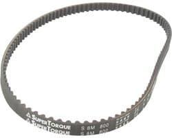 Aandrijfriem - Vervangingsriem - Grasmaaier Onderhoud - Enkele tand - 1040x12mm - Zwart