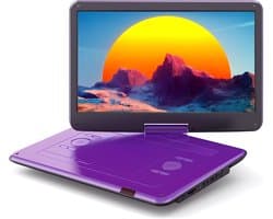 Draagbarer Dvd Speler - Draaibaar Scherm - Draagbare Dvd Speler met Scherm - Sering - 42cm x 30cm 12cm