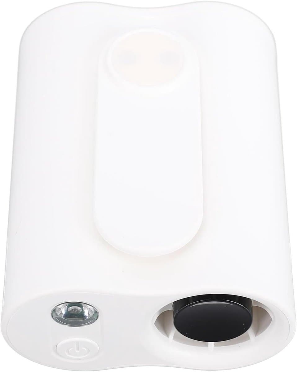 Oplaadbare Tailleventilator - Draagbare Heupventilator - Buitenactiviteiten - Vijf Gebruiksmodi - 195 g - Wit — afbeelding 1
