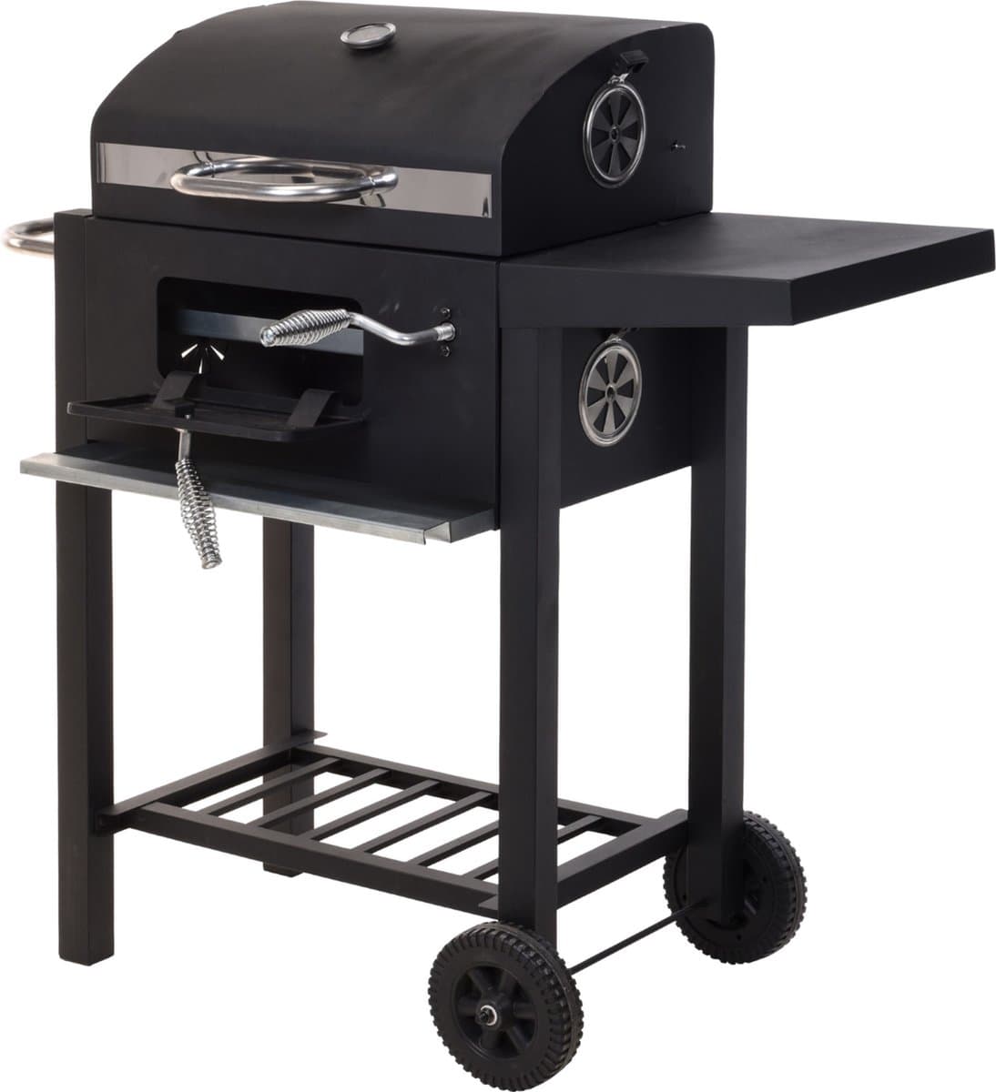 Vaggan Luxe Houtskool Barbecue - Grilloppervlak (LxB) 44 X 32 cm - Staal - Matzwart — afbeelding 1