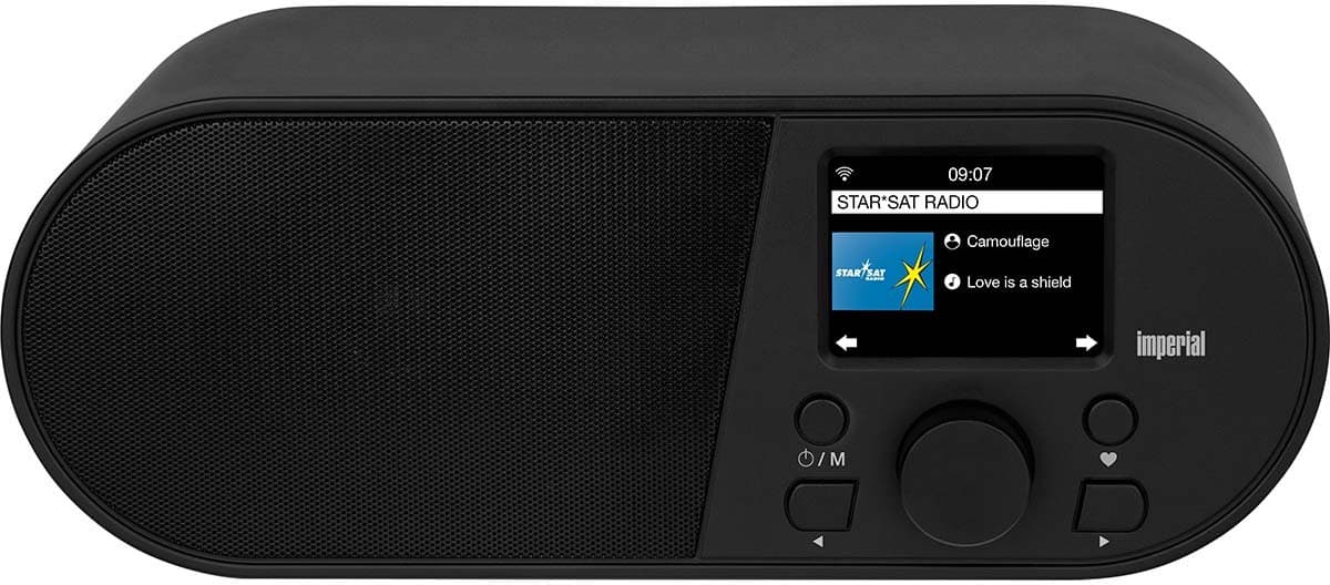Imperial DABMAN i105 - Internetradio - WiFi - USB - Slaaptimer - Wekker - Zwart — afbeelding 1