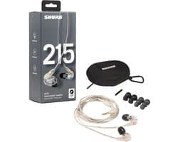 Shure SE215-CL In-Ear Monitoring - Transparant