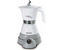 Ariete 1358/10 - Moka Aroma - elektrische percolator - 2/4 kopjes - warmhoudfunctie - wit