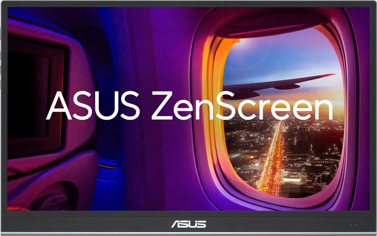 ASUS ZenScreen OLED MQ16AHE - Portable USB-C Monitor - 360° Kickstand - 15.6 inch — afbeelding 1
