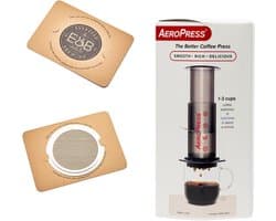 Aeropress Coffee Maker + IMS E&B LAB filter 35 micron + IMS E&B LAB filter 150 micron