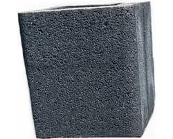 Intergard Barbecue beton houtskool bbq verlengstuk antraciet 30x30x35cm