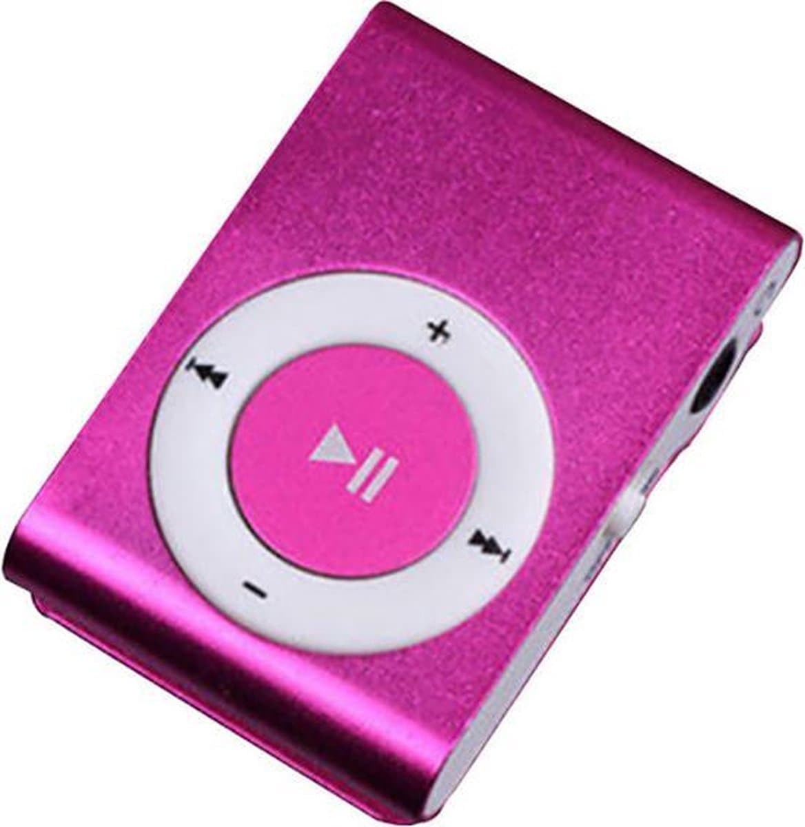 Mini clip MP3 speler - Roze — afbeelding 1