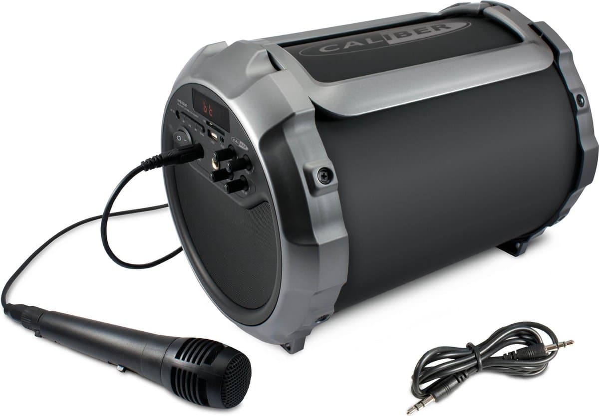 Caliber HPG512BT Zwart - Bluetooth Karaoke Speaker — afbeelding 1