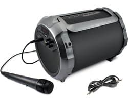 Caliber HPG512BT Zwart - Bluetooth Karaoke Speaker