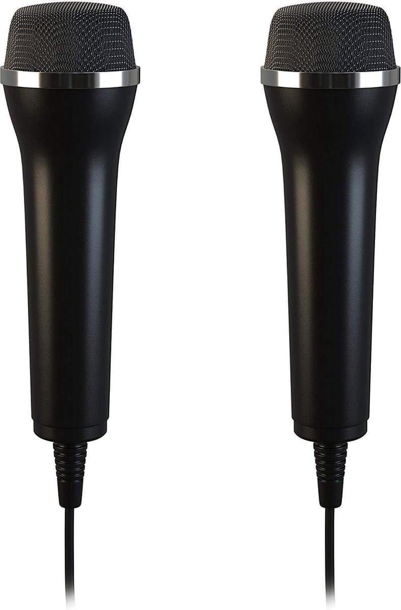 Let's sing 2 lioncast USB microfoons (voor Nintendo Switch, Switch 2, Playstation (Ps3/Ps4/Ps5) Wii, Xbox ) — afbeelding 1
