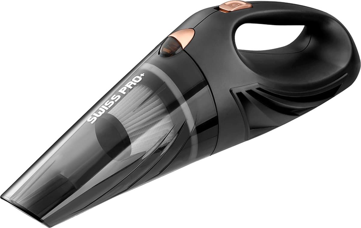 Swiss Pro+ Kruimelzuiger Snoerloos - Handstofzuiger - 7 Delig GRATIS Opbergtas - Stofzuiger Draadloos - Auto Stofzuiger - 8KPA - 55W - Auto Stofzuiger Draadloos - Kruimelzuiger - GRATIS Opbergtas — afbeelding 1