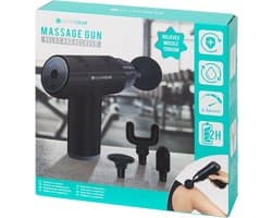 Silvergear - Massage Gun - 6 Standen - 4 Opzetstukken - Spiermassage - Ontspan en herstel