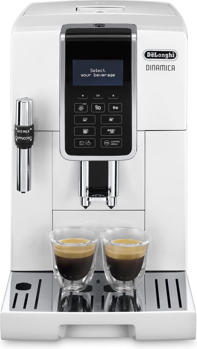 De'Longhi Dinamica ECAM350.35.W - Volautomatische espressomachine - Wit — afbeelding 1