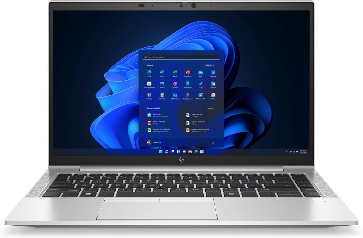 HP EliteBook 840 G8 - 14" FHD - Intel Core i5-1145G7 - 32 GB - 256 GB SSD - Windows 11 Pro — afbeelding 1